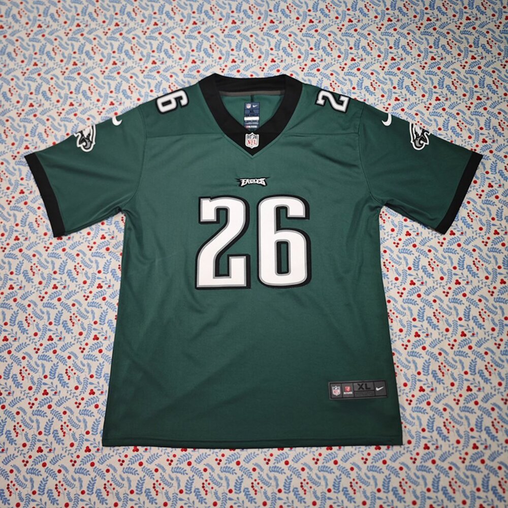 Saquon Barkley Philadelphia Eagles Green Jersey No. 26